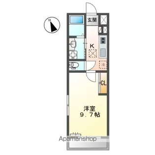 ニコⅡ【1階】の間取り