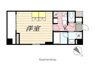 ビイルーム横濱関内【4階】の間取り