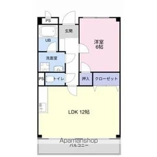 LIMPIA TAKAIDE A【1階】の間取り