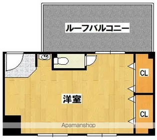 イーストハイツ【4階】の間取り