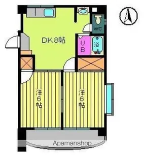 メニティー束本【3階】の間取り