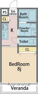 ピース・カルマ【203号室】の間取り