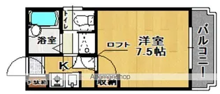 ベルメゾン神明【2階】の間取り