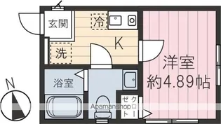 チャルテ西早稲田II【1階】の間取り