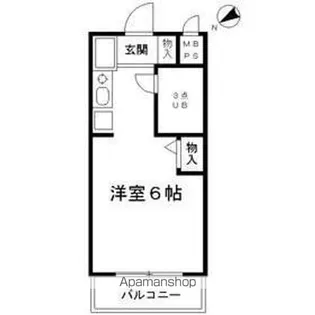 菱和パレス世田谷千歳台【3階】の間取り