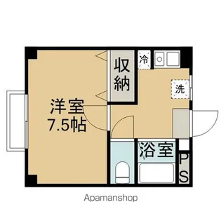 リトルハイム7【202号室】の間取り