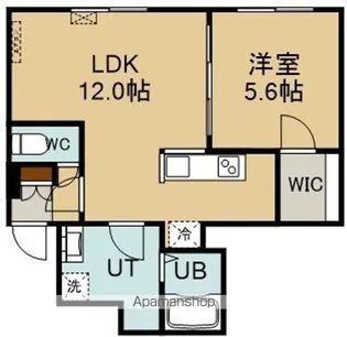 RICO KUAT(リコクアト)【201号室】の間取り