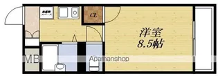 シャルムマンション【4階】の間取り