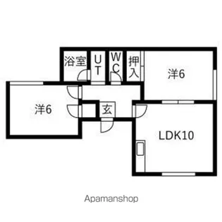 パナシティ44【3階】の間取り