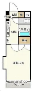 グランデアオキ【2階】の間取り