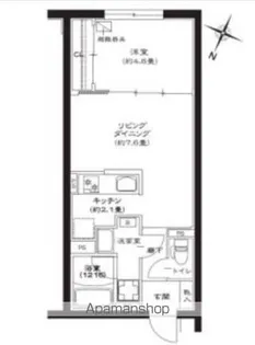GENOVIA池袋【3階】の間取り