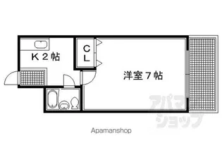 さくらマンション1【1階】の間取り