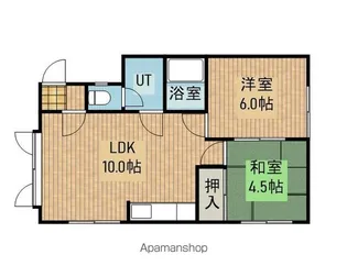 ハッピーマンションNO3【102号室】の間取り