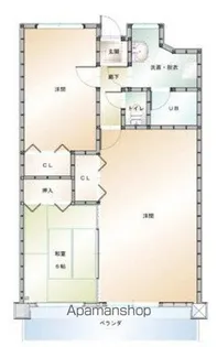 第八中村ビル【702号室】の間取り