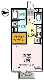 ヴァレンティ【2階】の間取り