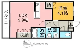 イーストリバー2【1階】の間取り