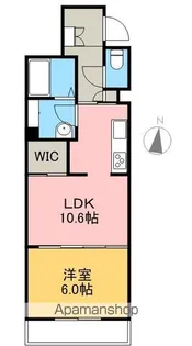 シャーメゾン パン【2階】の間取り