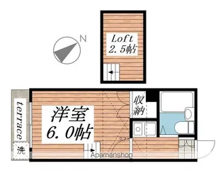 北柏第14レジデンス【1階】の間取り