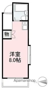 ハイツ亀岡【1階】の間取り