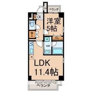 CASA DE PARTIDA【4階】の間取り