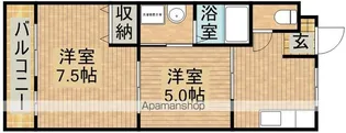 コーエー幸【1階】の間取り