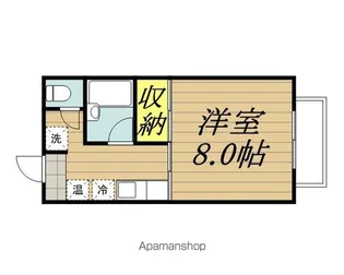 システムコートA【2階】の間取り