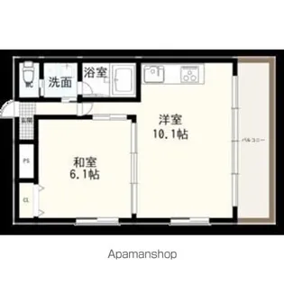 R-Court泉【4階】の間取り