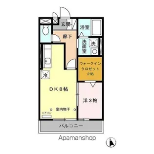 カナディアンコート平成【2階】の間取り