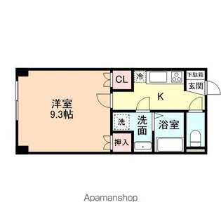 ブライト藤木【2階】の間取り