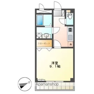 シャインヒルズ【2階】の間取り