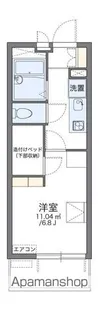 レオパレスクロスロード岸部【3階】の間取り