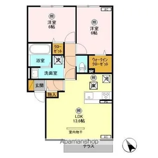TT GRACE【1階】の間取り