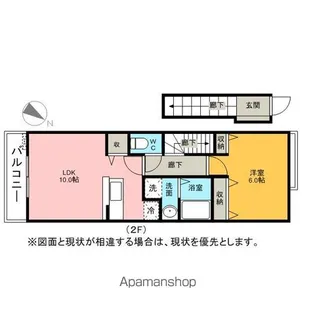 プラウド幕張本郷Ⅲ【2階】の間取り