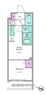 ドゥーエ梅屋敷【5階】の間取り