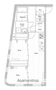EDIT文京千石Ⅱ【3階】の間取り