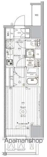 メイクス上前津Ⅳ【702号室号室】の間取り