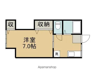 前九年ハイツ【103号室】の間取り
