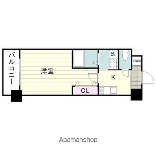 RJR鹿大前【102号室】の間取り
