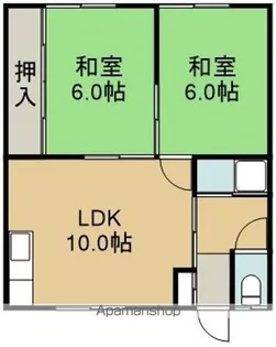 杉沢荘(スギサワソウ)【202号室】の間取り