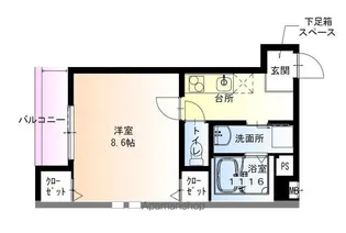 フジパレス堺石津川サウス【105号室】の間取り