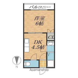 コートチェルシー【3階】の間取り