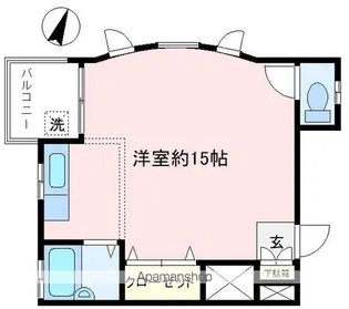 ポーラスター【2階】の間取り