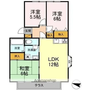 コアロード【2階】の間取り