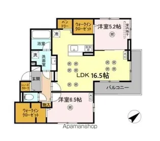 DーRESIDENCE室見【201号室】の間取り