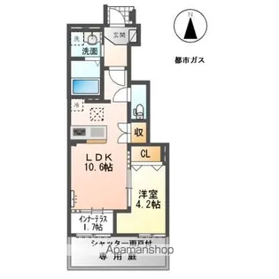 M’Sルミナス【1階】の間取り