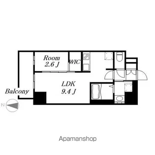 プレサンス鶴舞パークグラッド【5階】の間取り