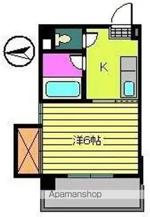 ジョイフラットⅡ【3階】の間取り