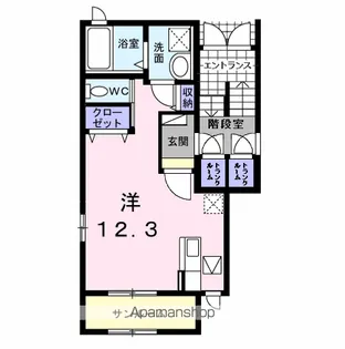 RORSA K【1階】の間取り