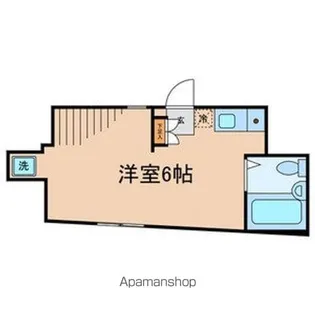 アペックス・下高井戸【1階】の間取り