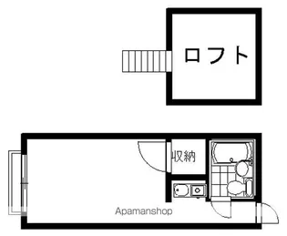 静岡県静岡市葵区音羽町【アパート】の間取り